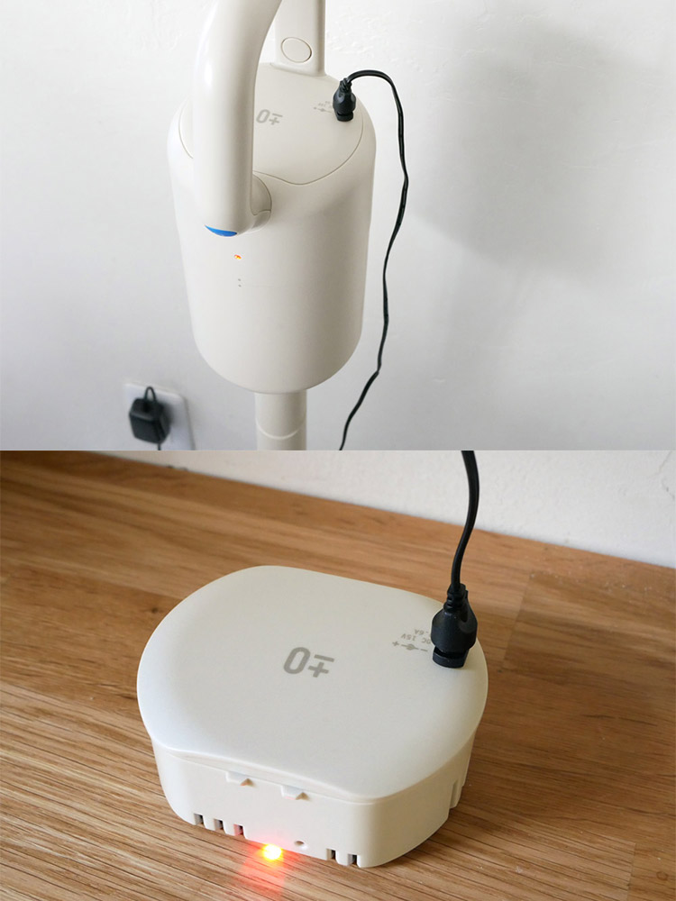 ±０ コードレスクリーナー Y010 本体の画像