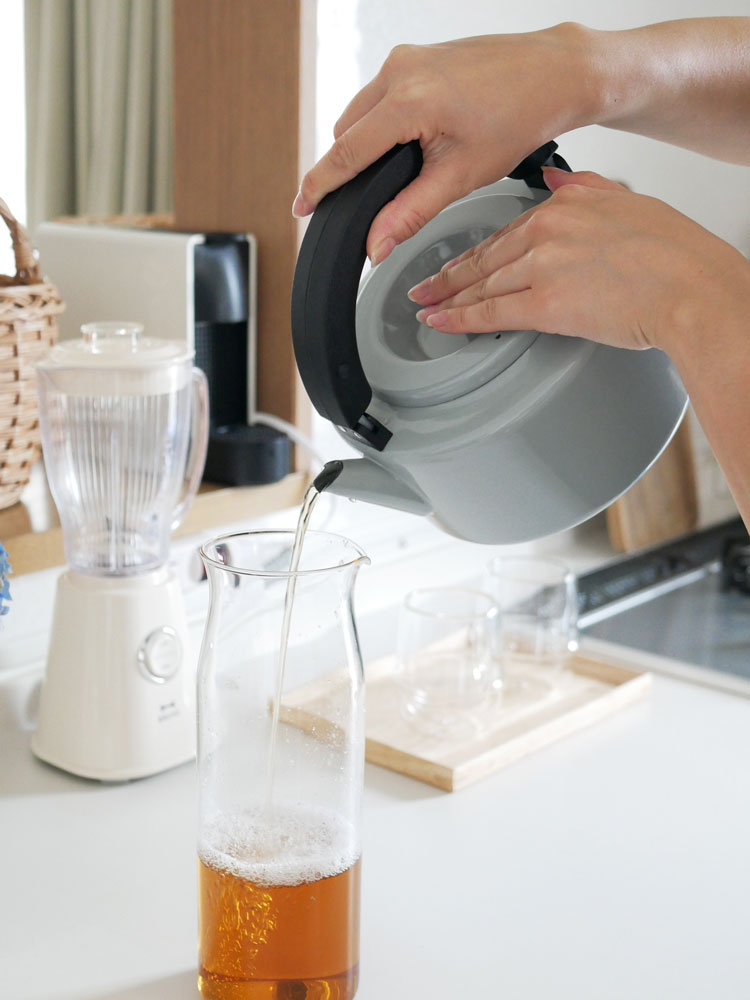 CBジャパンのステンレスフラットケトル