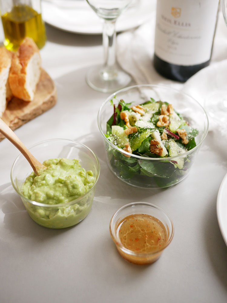 KINTOのCASTボウル、透明なガラス製