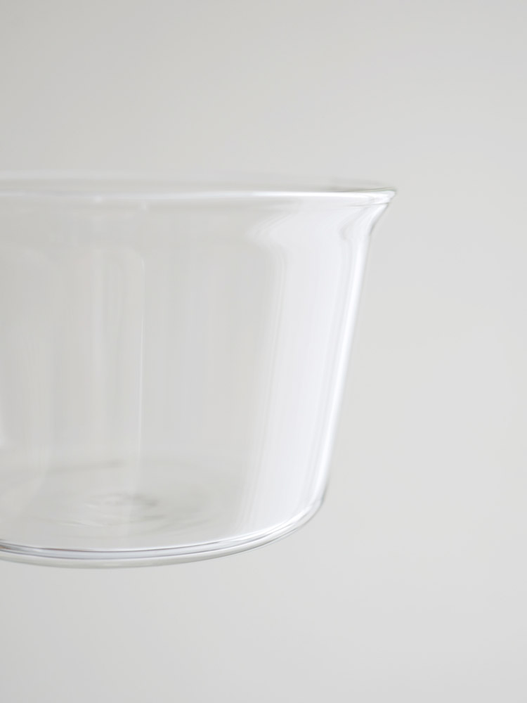 KINTO CASTガラス製ボウルのシンプルなデザイン