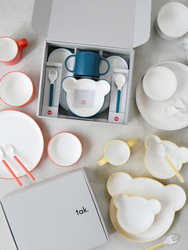 タックのキッズディッシュカトラリーセット