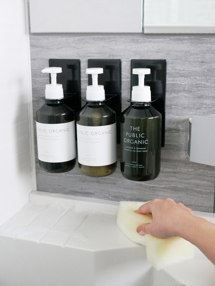 タワー型マグネットバスルームディスペンサーホルダー