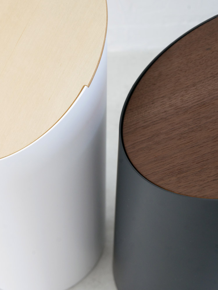 Moheim製スウィングビン8L、ABS本体と木製蓋