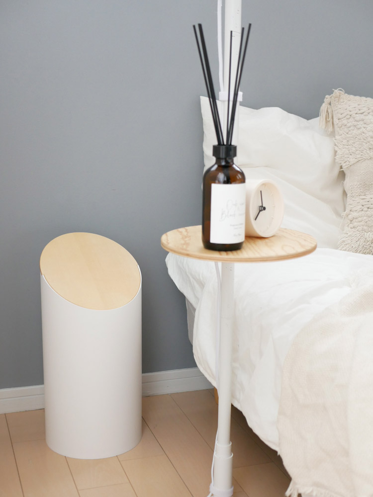 Moheim製スウィングビン、ABS本体と木製蓋