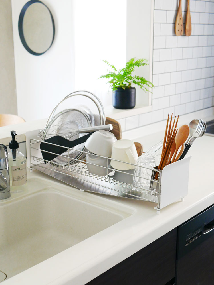 UtaUブランドのステンレス製水切りラック