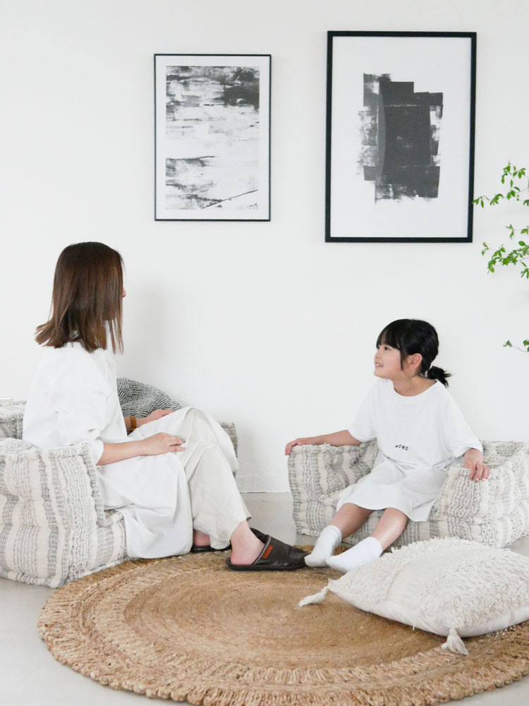 アデペシュ ブロックマルチソファ ユーアーム