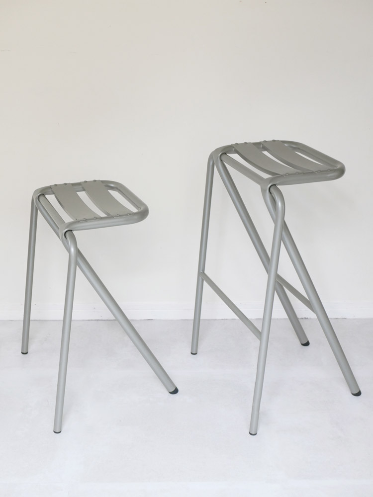 【DUENDE/デュエンデ】BENTスツール シャンパンカラー