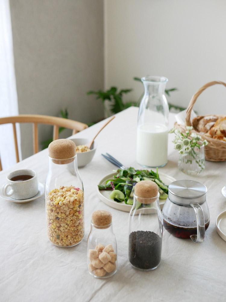 KINTO/BOTTLITの耐熱ガラスキャニスター