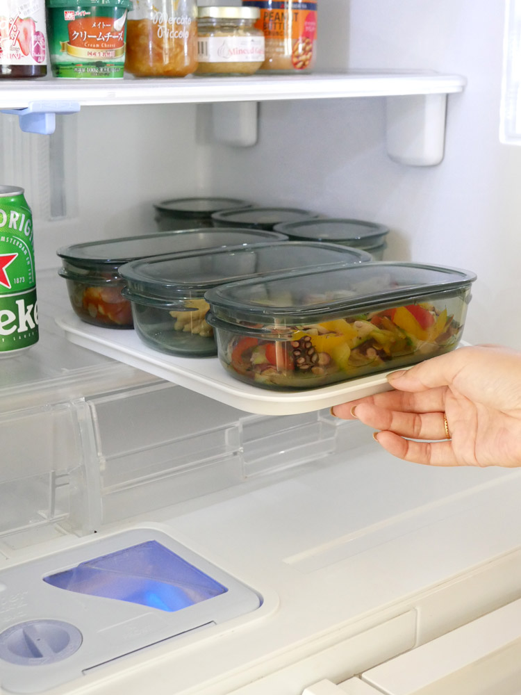 like-itブランドの調理可能な保存容器