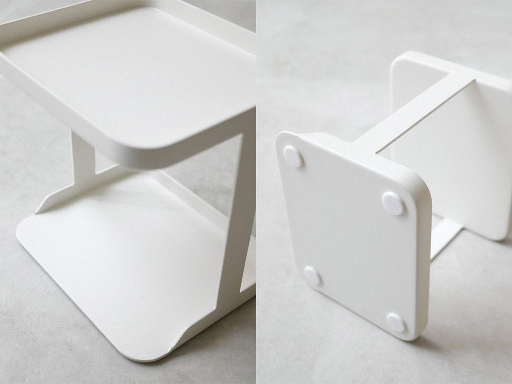 MARNAのGOODLOCK CONTAINER調味料ラックが並ぶキッチン