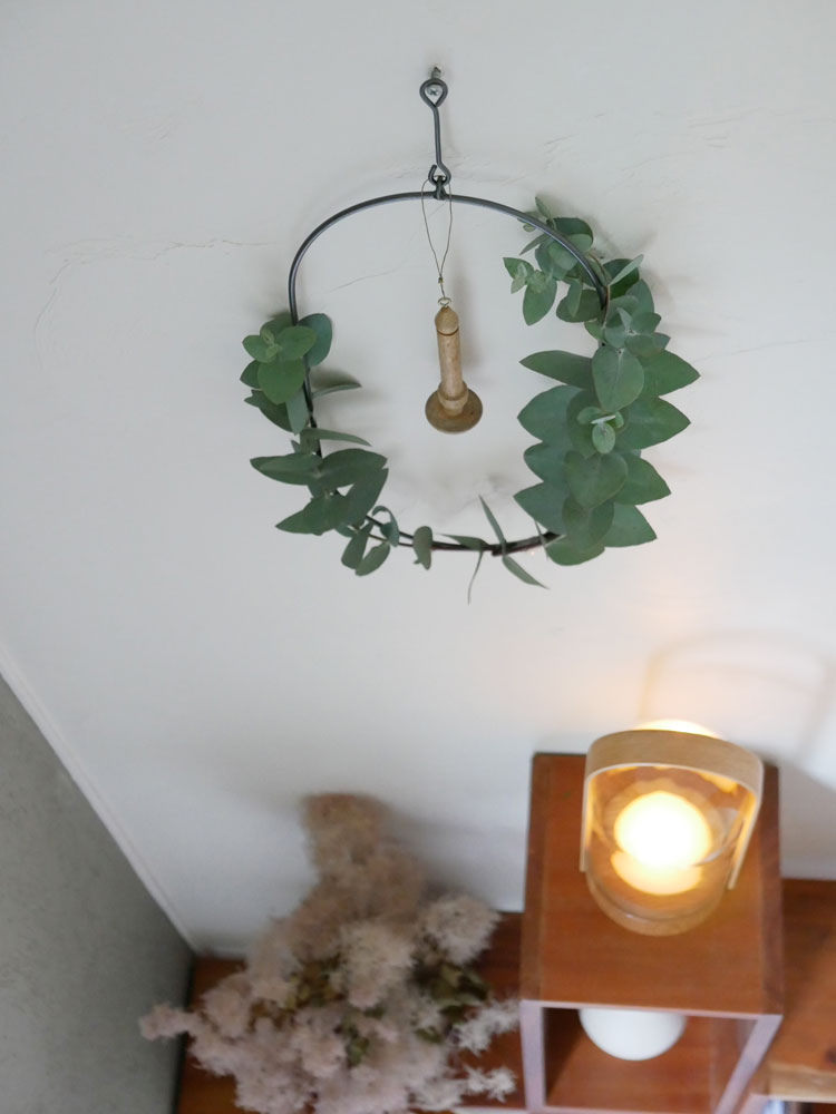 Horn Please MADEのアイアンデコレートリース