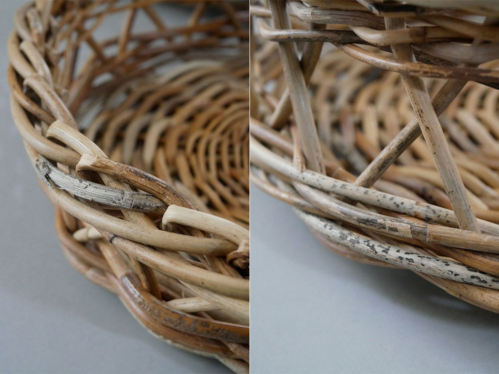 ホーンプリーズ製アラログ手作りバスケットシャロウ