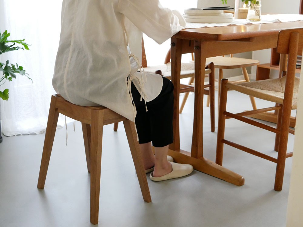 サラサデザイン スタッキング 椅子2脚セット