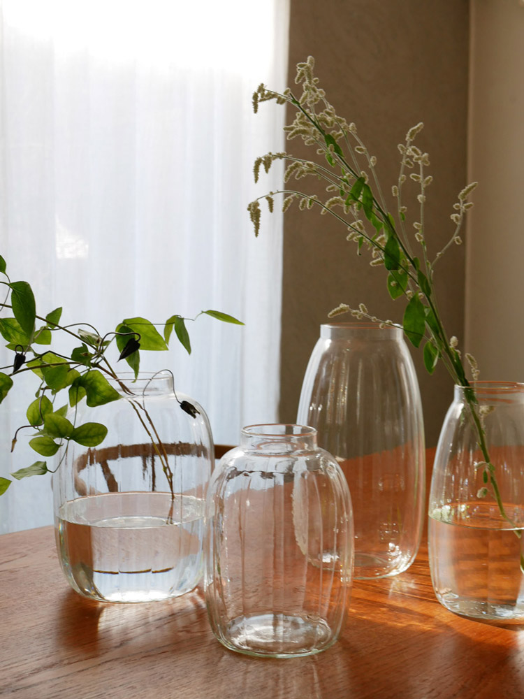 Horn Please製リューズガラスのフラワーベース