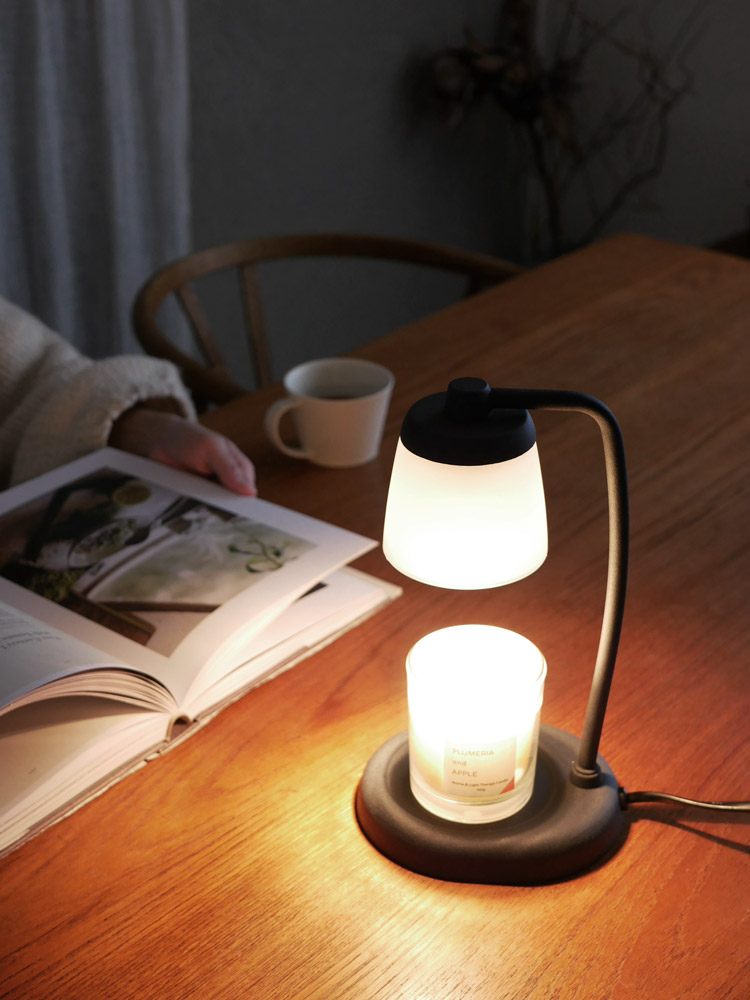 カメヤマキャンドル コンテンポキャンドルウォーマーランプ