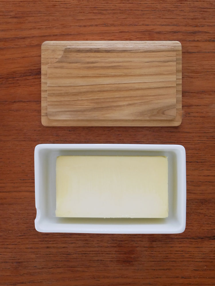 B STYLE KITCHENの木蓋バターケース200g