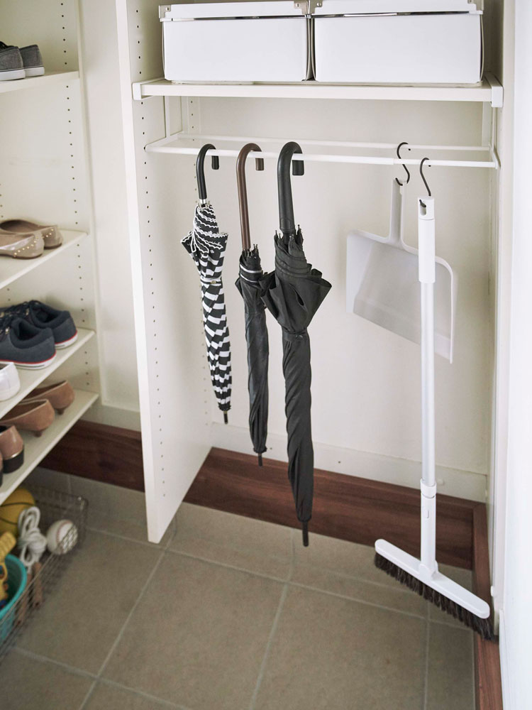 タワーの浮かせる伸縮式シューズラック