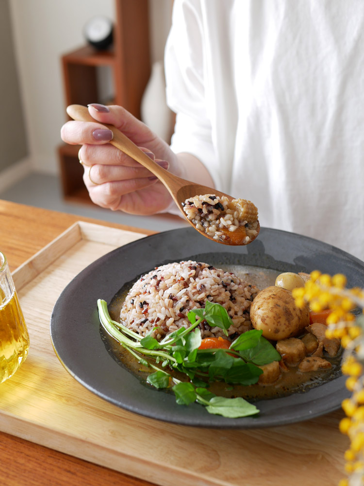 ヒナタライフのチークカトラリーセット