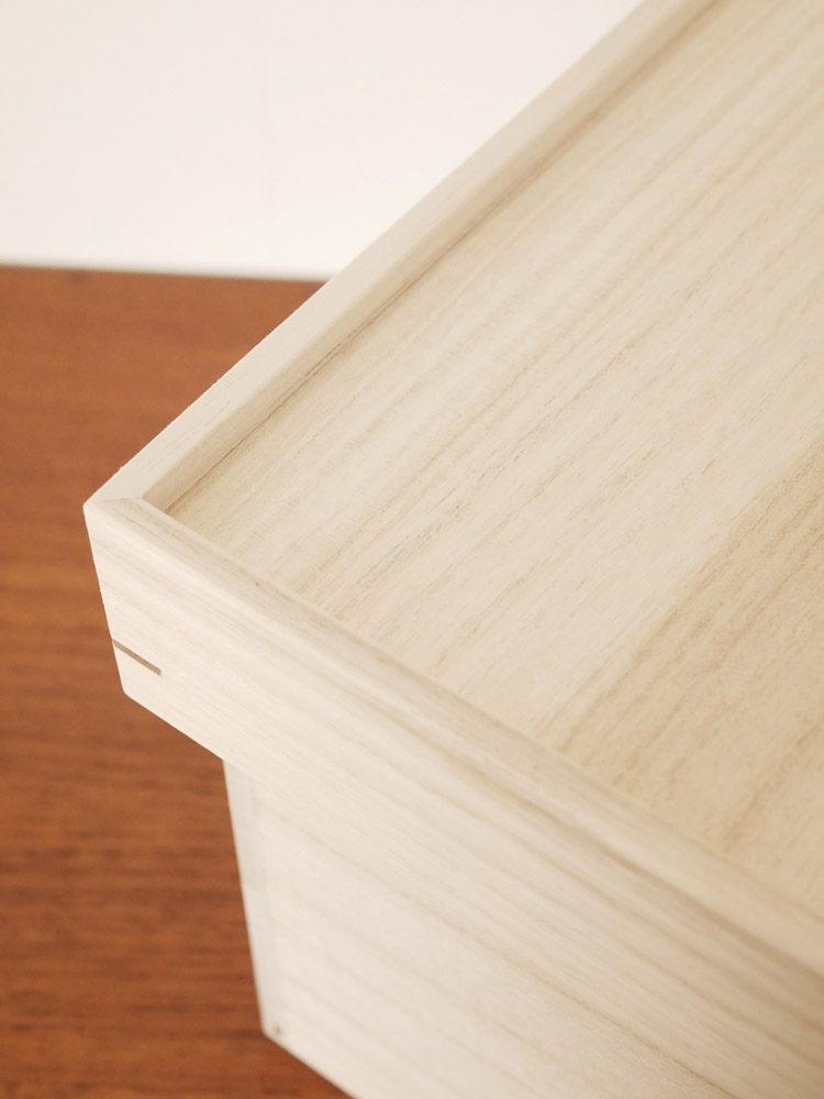 増田桐箱店製の木製食パン保存桐箱