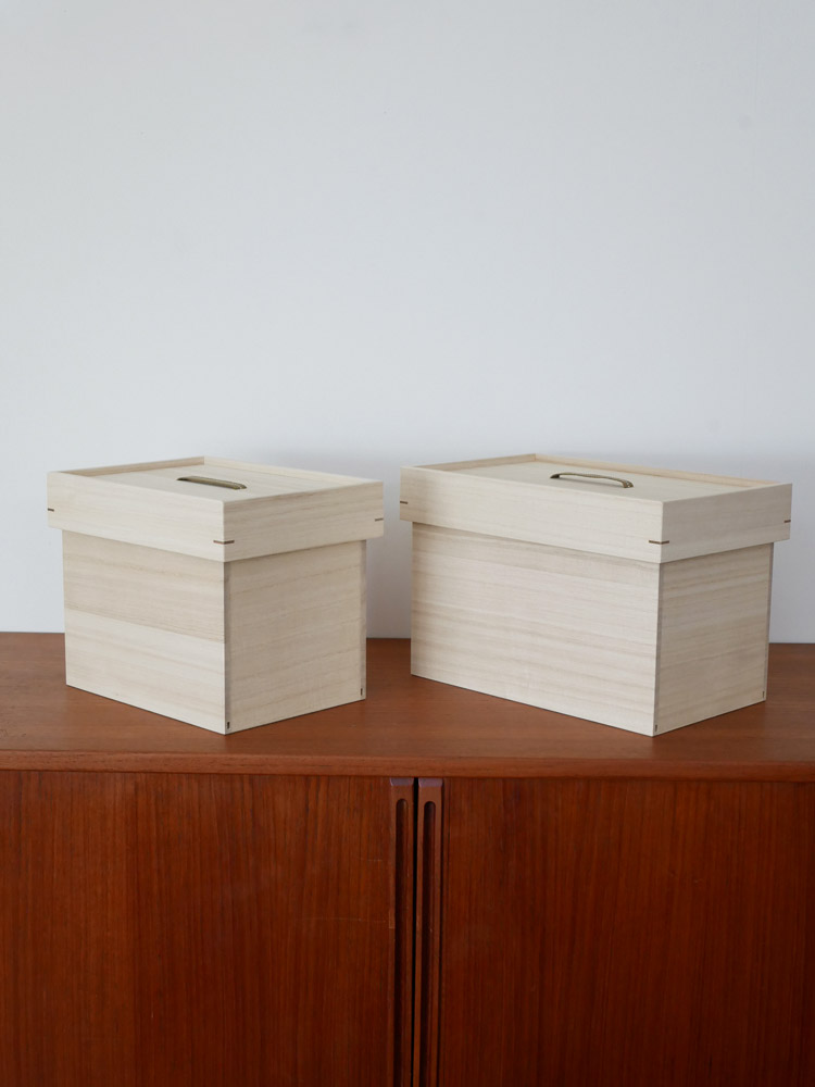 増田桐箱店の食パン保存用桐箱