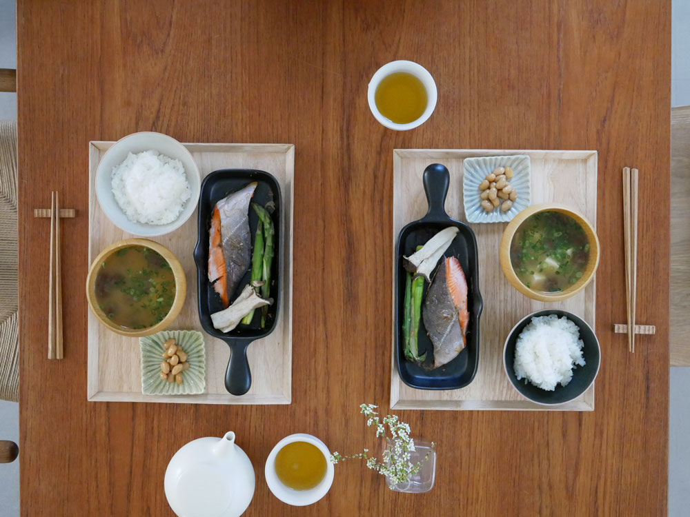 ウォルナット材のHinata Life箸置き