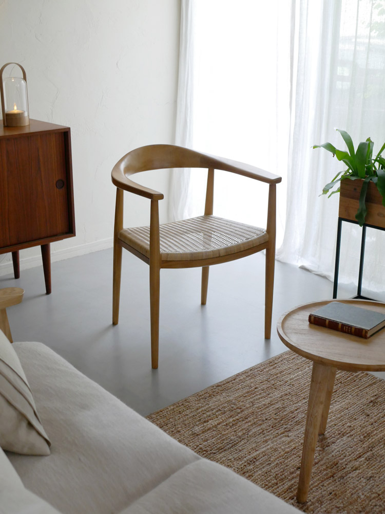 Sunflower Rattanのチークダイニングチェア