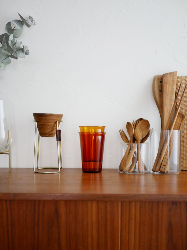 キントー CAST AMBER グラスとジャグのセット