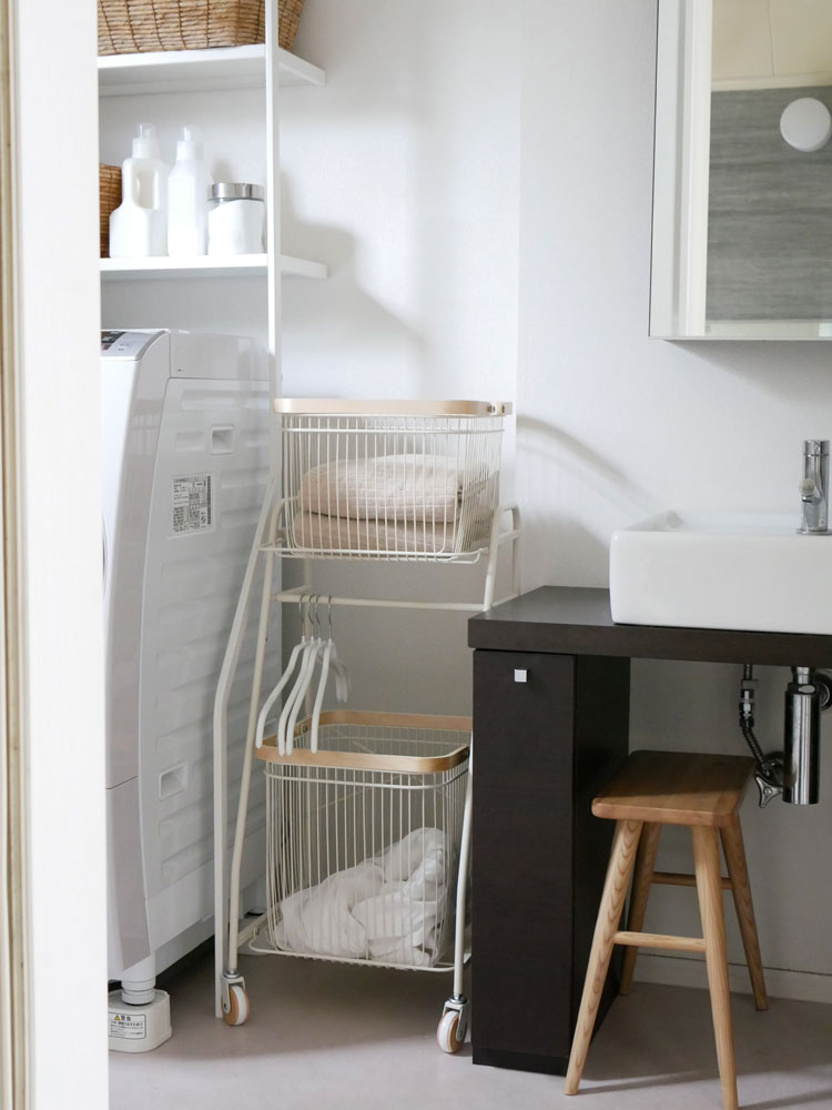 マッシュリヴ キャリーワゴン S、スチール製2段カゴ付き