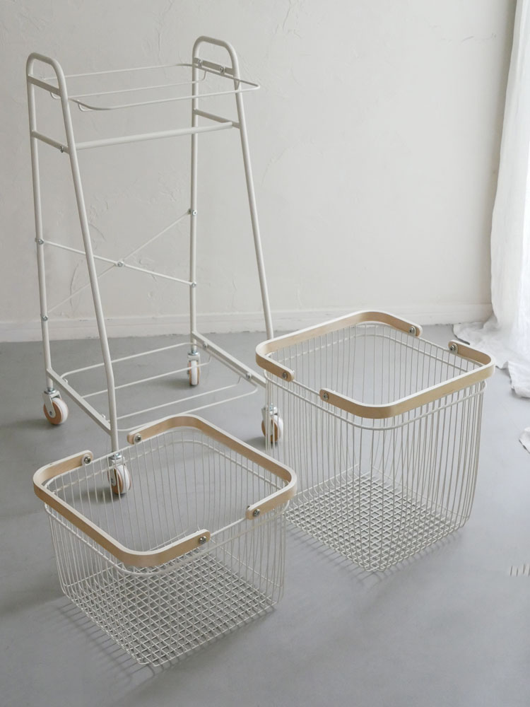 Mashリヴ キャリーバスケットワゴン Sの画像