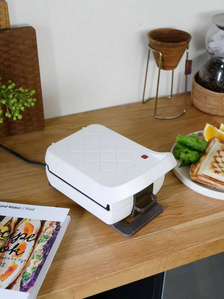 レコルト製プレスサンドメーカー プラッド本体