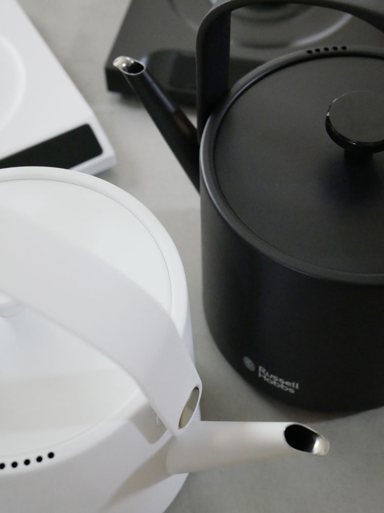 ラッセルホブスのステンレス製Tケトル