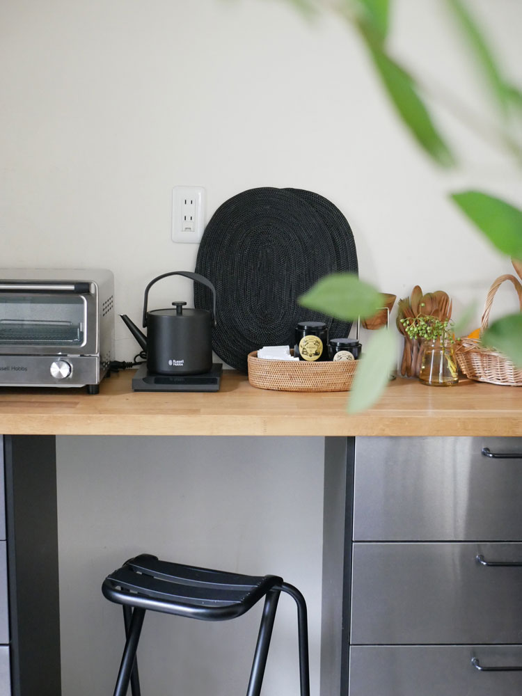 ラッセルホブスのステンレス製Tケトル