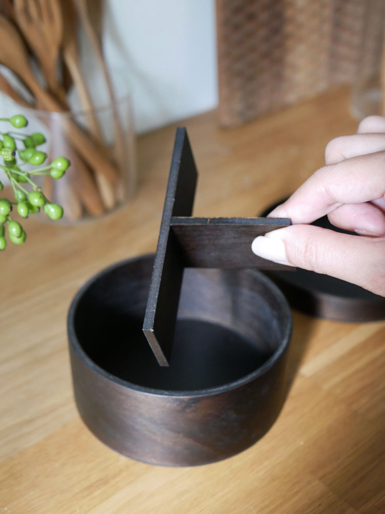 角田清兵衛商店の木製おひつBENTO仕切り付き