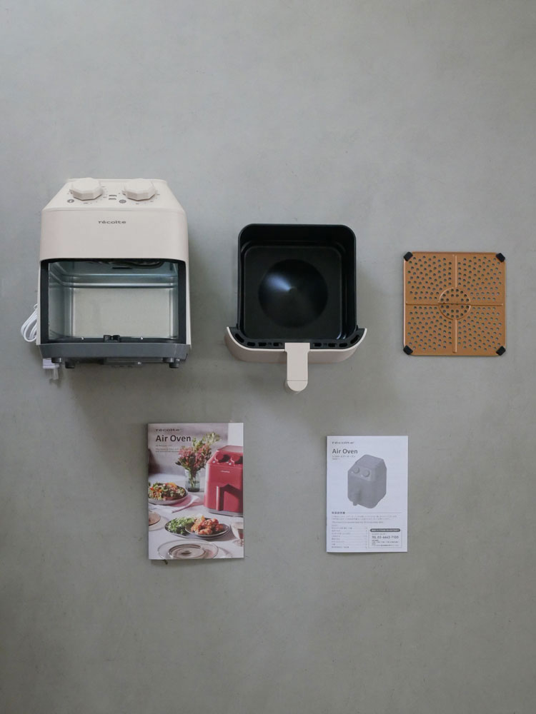 レコルト エアーオーブンと２Wayラックのセット