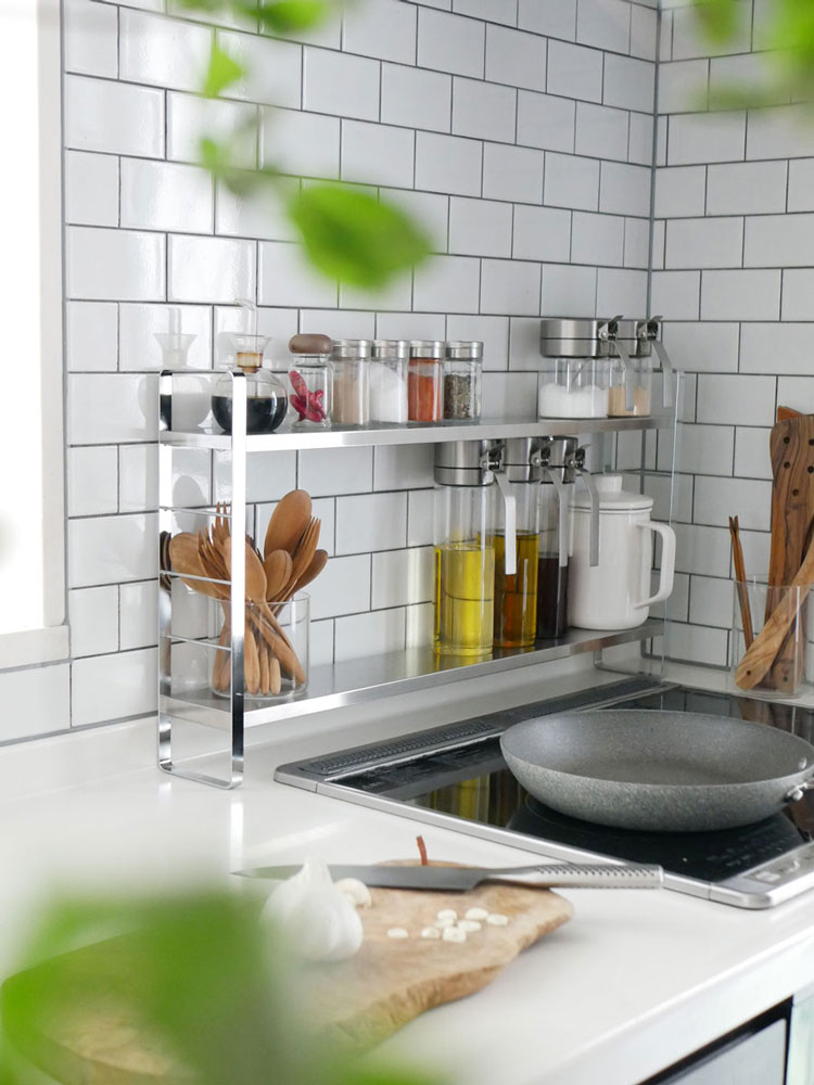 bws SELECTIONの伸縮スリムラックの写真