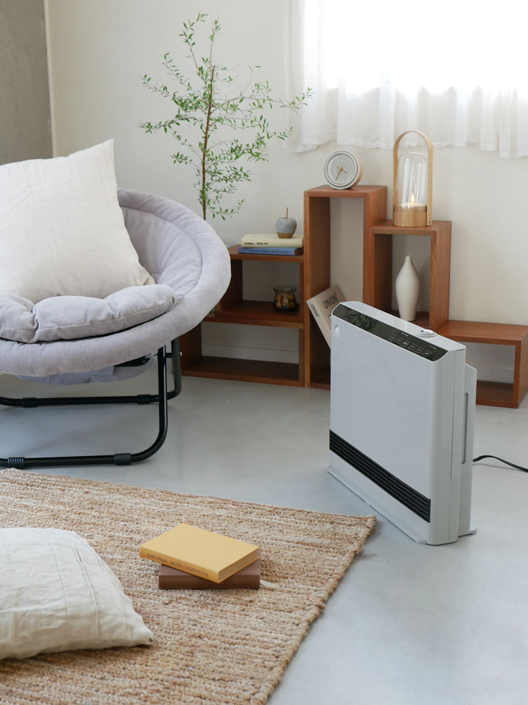 THREEUP人感センサー付大風量セラミックヒーター