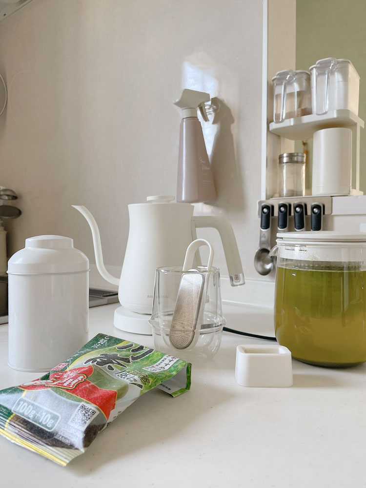 キントーのブラックLOOPティーストレーナー