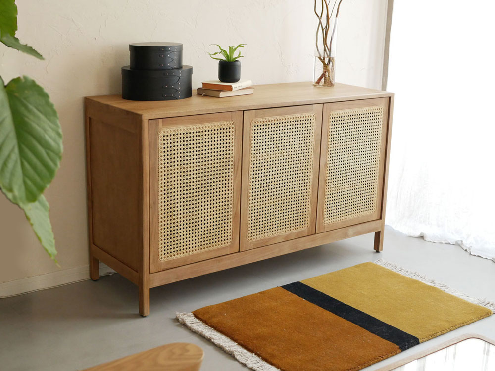 タイ チーク材 置物