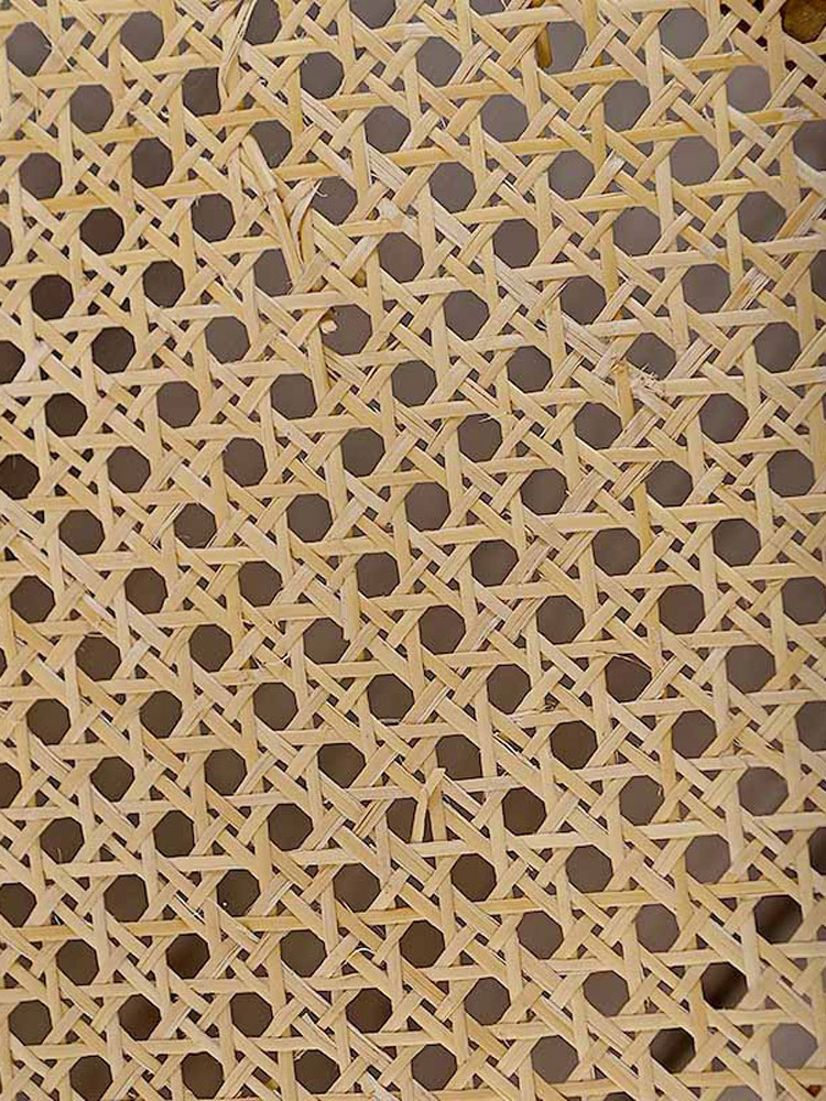 サンフラワーラタンとチーク無垢材のコンソールデスク100cm幅