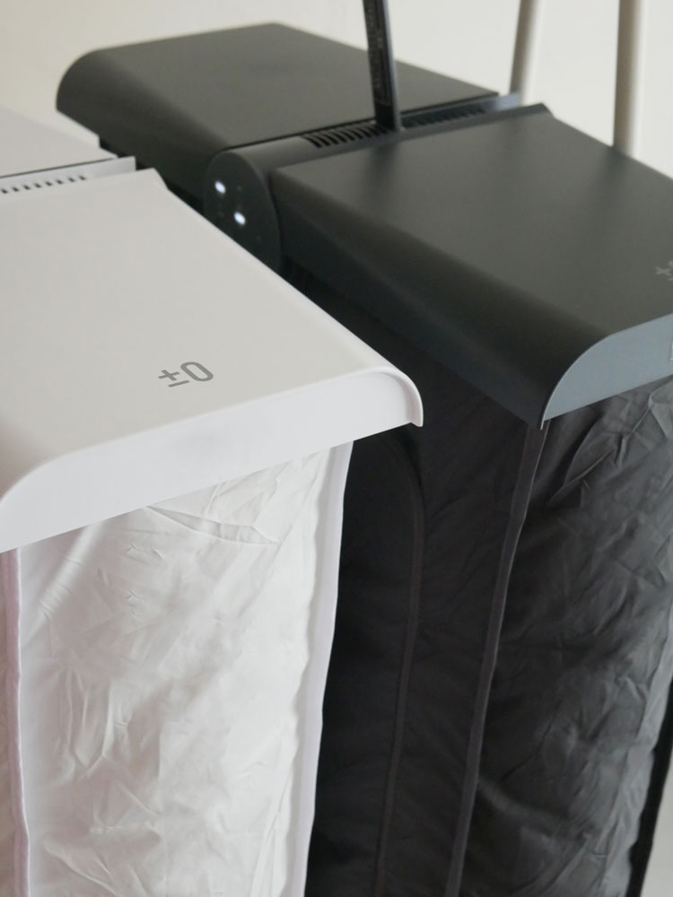 ±０のコンパクト衣類乾燥機