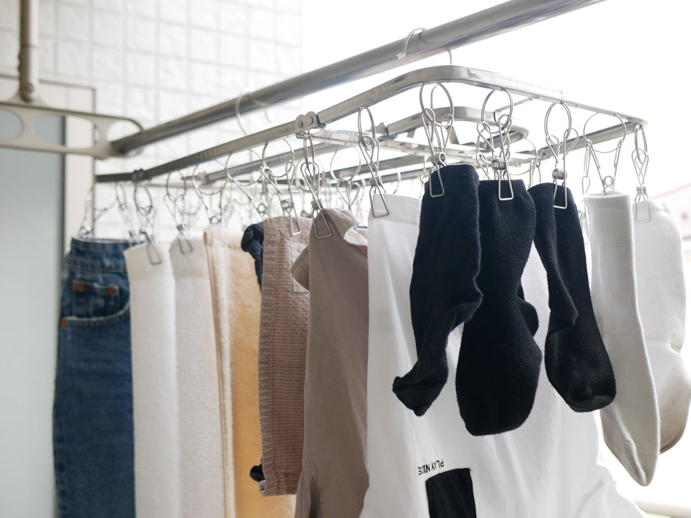 下村企販のダイレクトステンレスハンガー40ピンチ