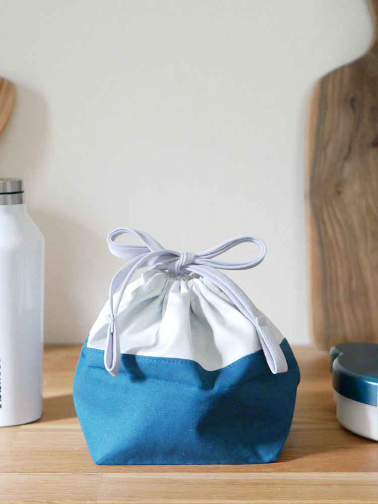 タック製キッズ用綿のランチポーチ