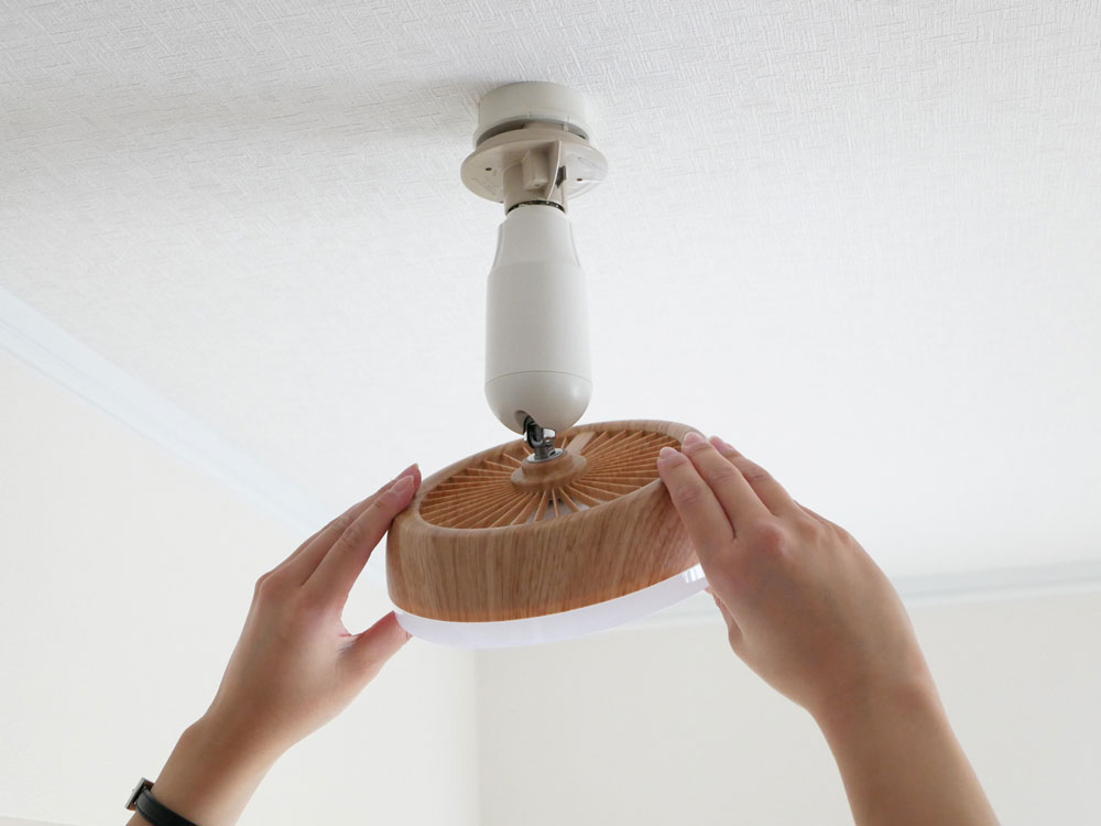 人感センサー付きLEDサーキュレーションファン