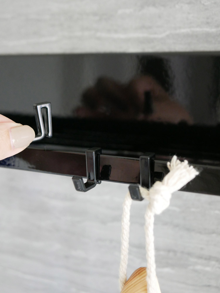 タワー製マグネット長型バスルームラック