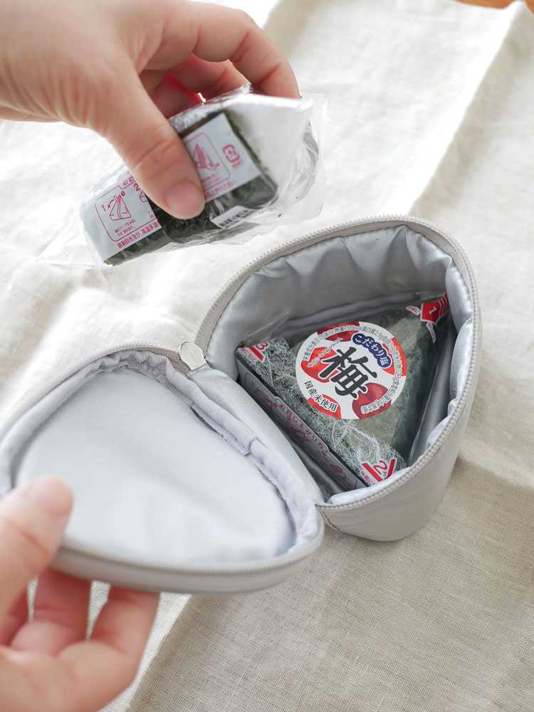 ジッパー付きストラップのジェルクールランチボックス