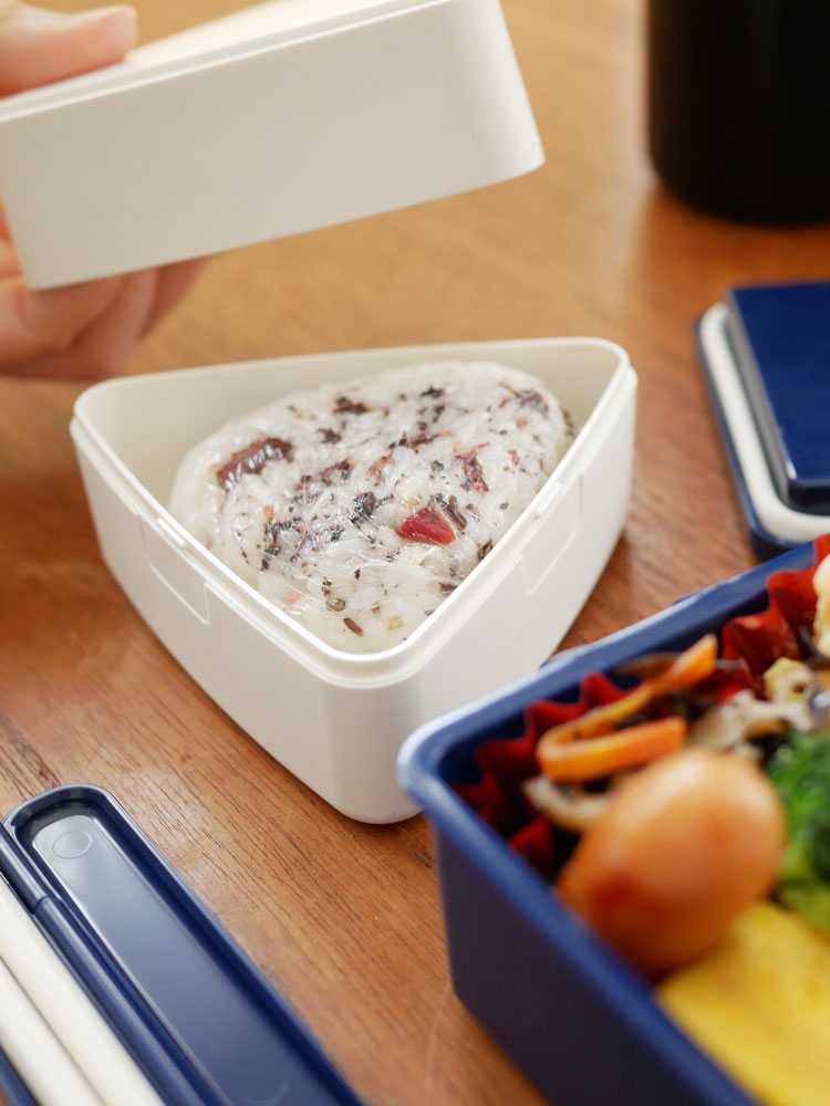 GEL-COOLジェルクールの保冷ランチボックスとおにぎり