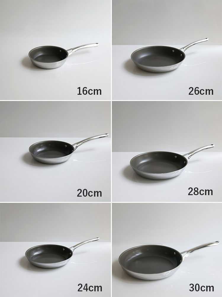 【CORELLE/コレール】こびりつきにくい次世代フライパンの使用画像。