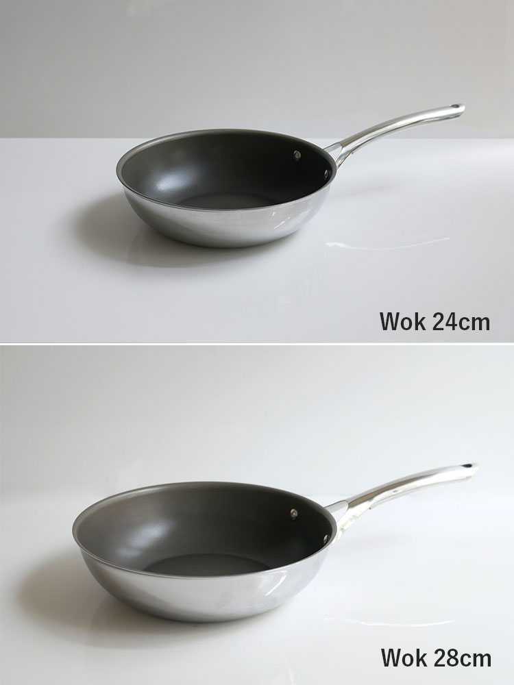 【CORELLE/コレール】こびりつきにくい次世代フライパンの使用画像。