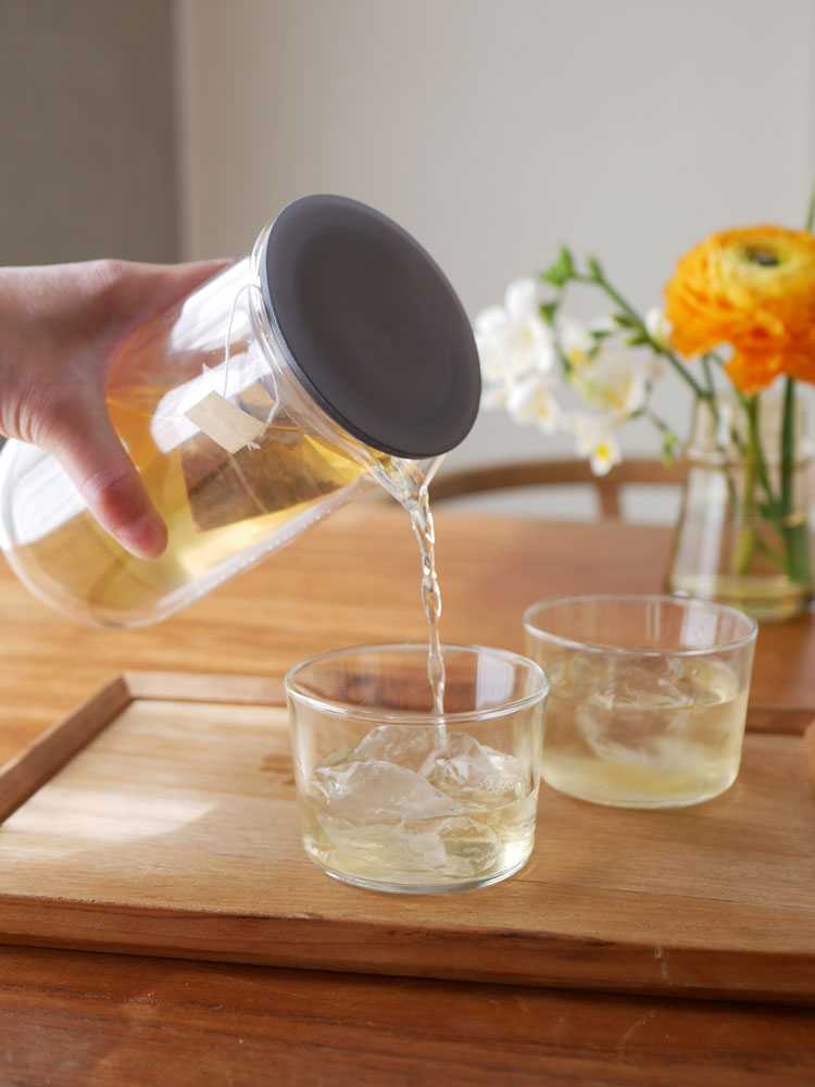 ダブルウォールカラフェとハーブティーのセット