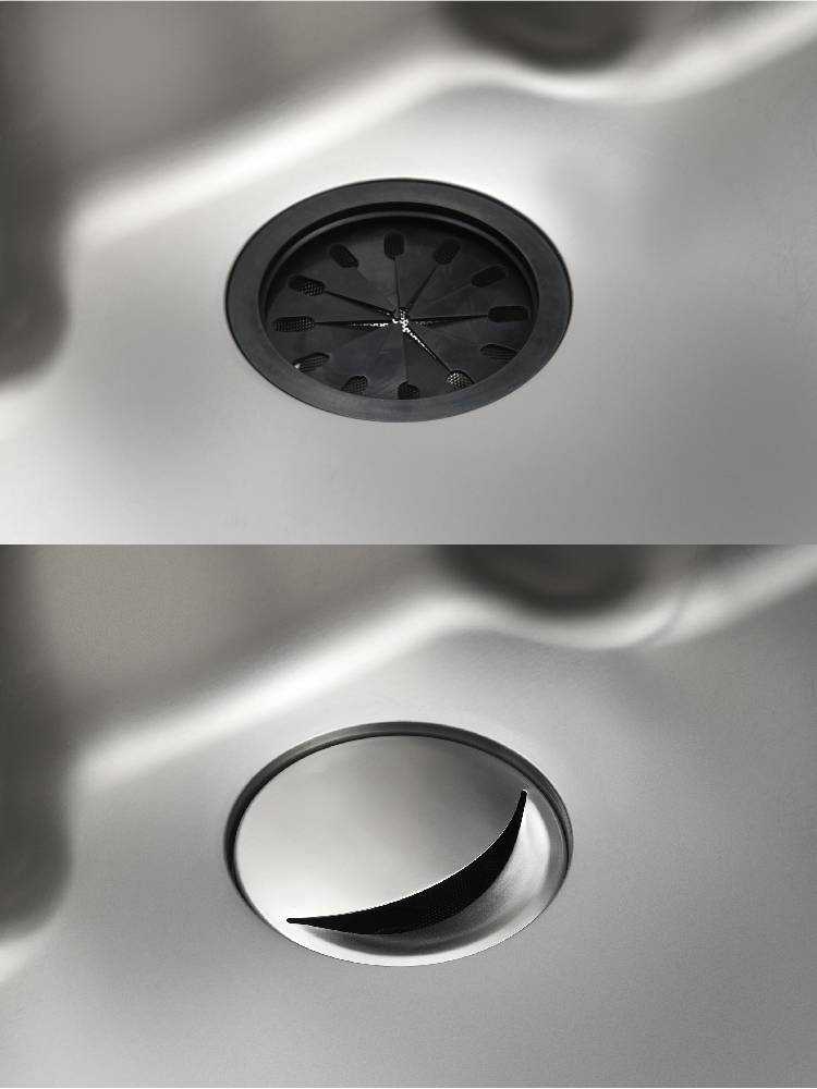 オークス抗菌ステンレス製排水口カバー 14.4cm径